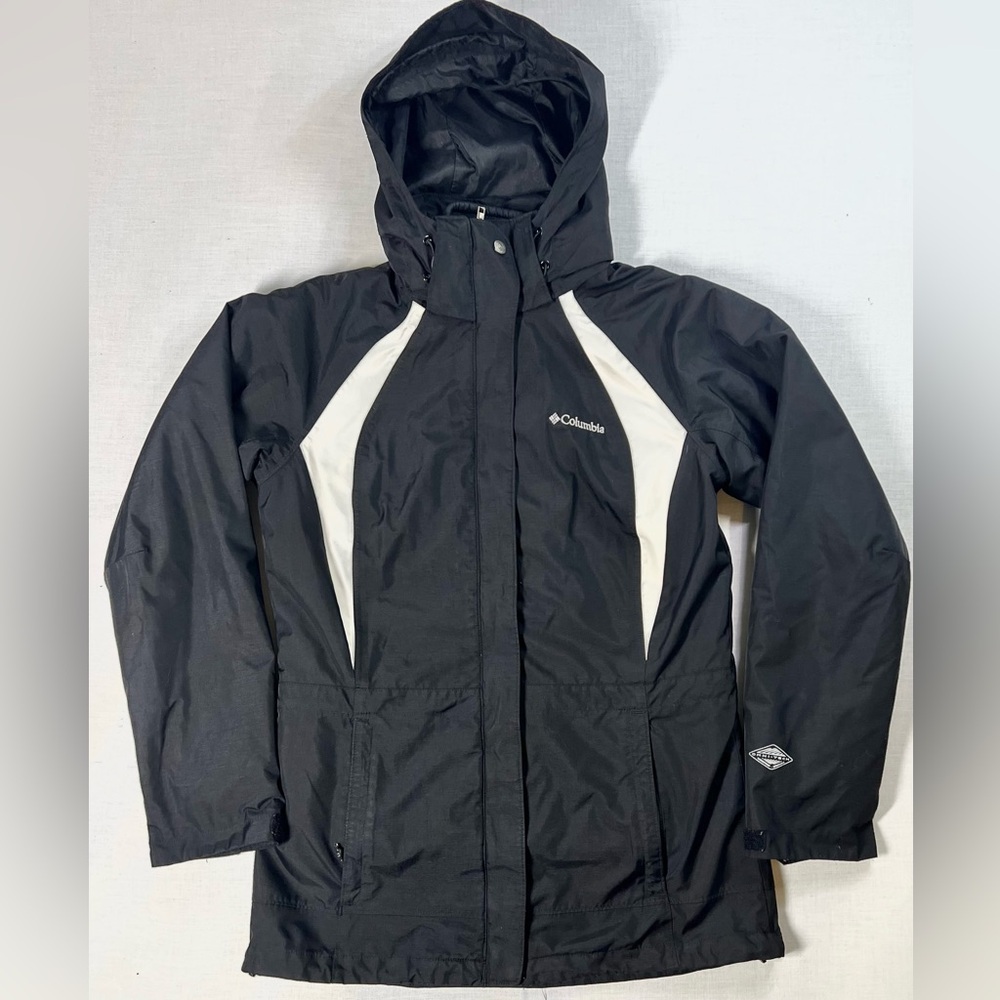 Columbia Black and White Ski Jacket